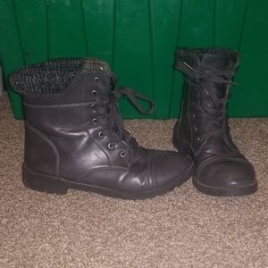 Grey Boots